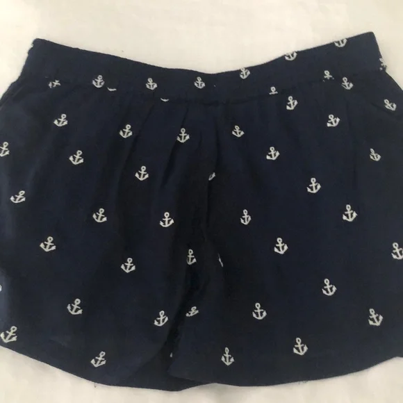 Roxy Navy and White Anchor Shorts - Picture 4 of 6